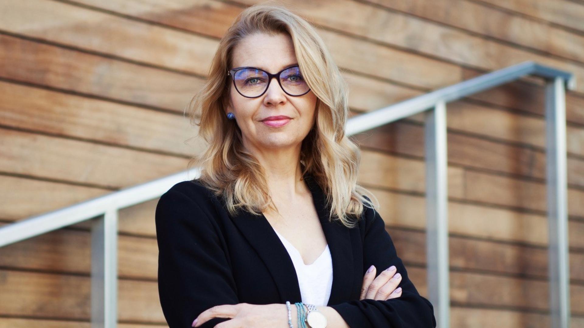 Portrait der polnischen Soziologin und Grenzraumexpertin Elżbieta Opiłowska
