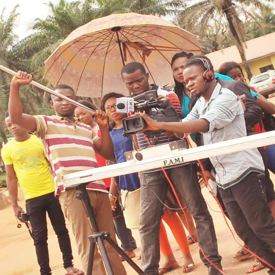 Future Ambassadors On Set 