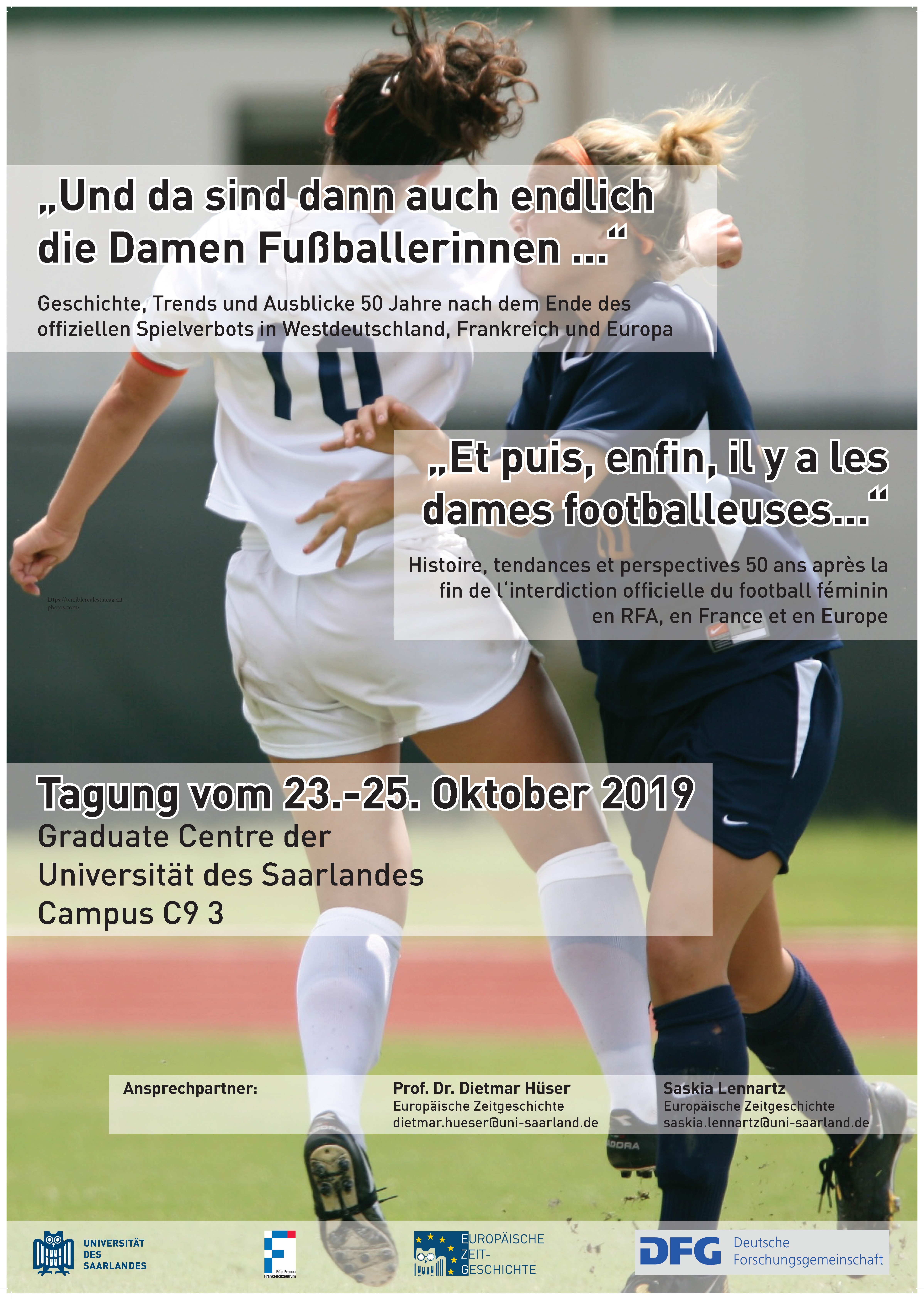Plakat Frauenfußballtagung