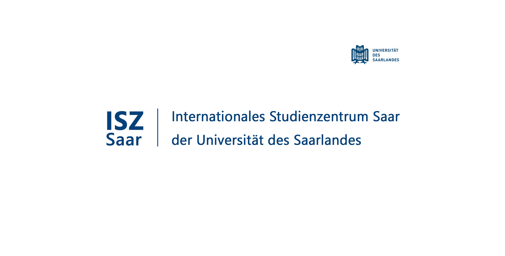 ISZ Saar Logo Logo des Internationalen Studienzentrum Saar der Universität des Saarlandes (Schriftzug)