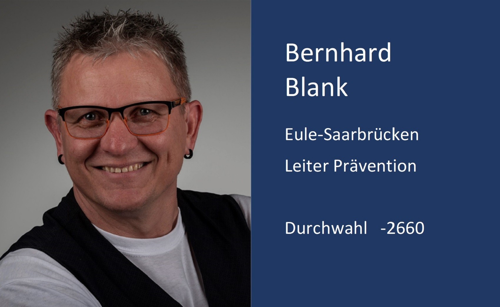 Bernhard Blank, Kontaktdaten, Durchwahl, 2 6 6 0, Email, b.blank ät m x.uni minus saarland.d e 