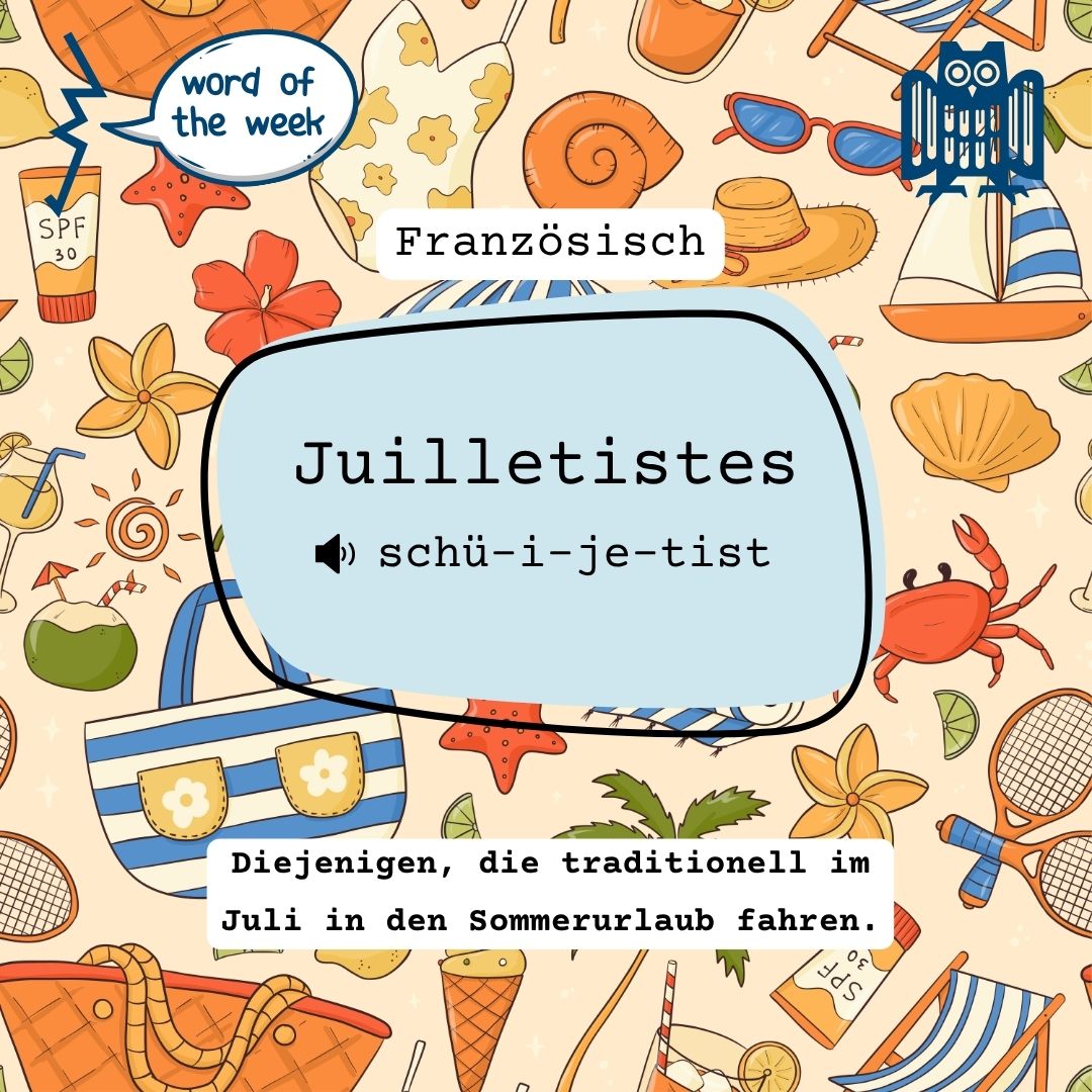 Word of the week: Französisch