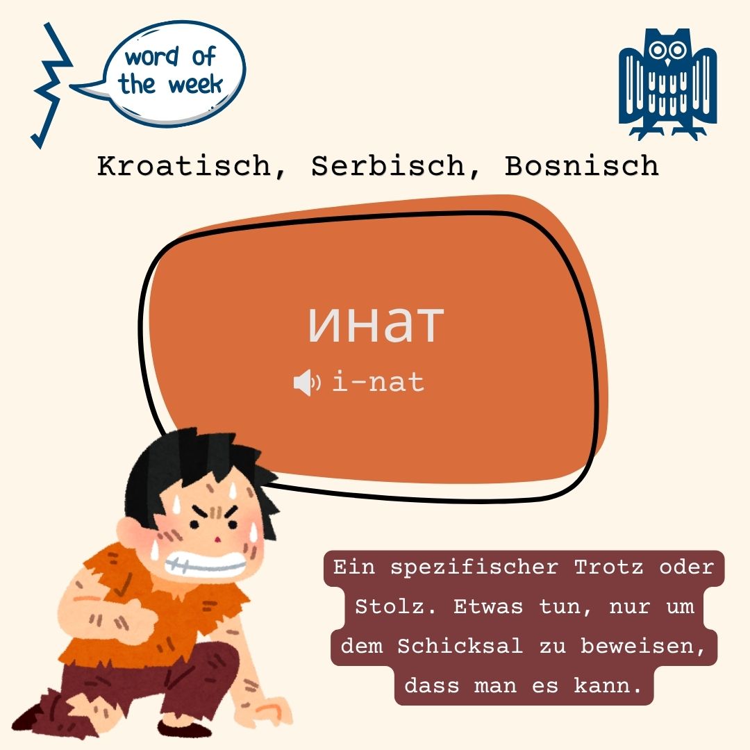 Word of the week: Kroatisch Serbisch Bosnisch