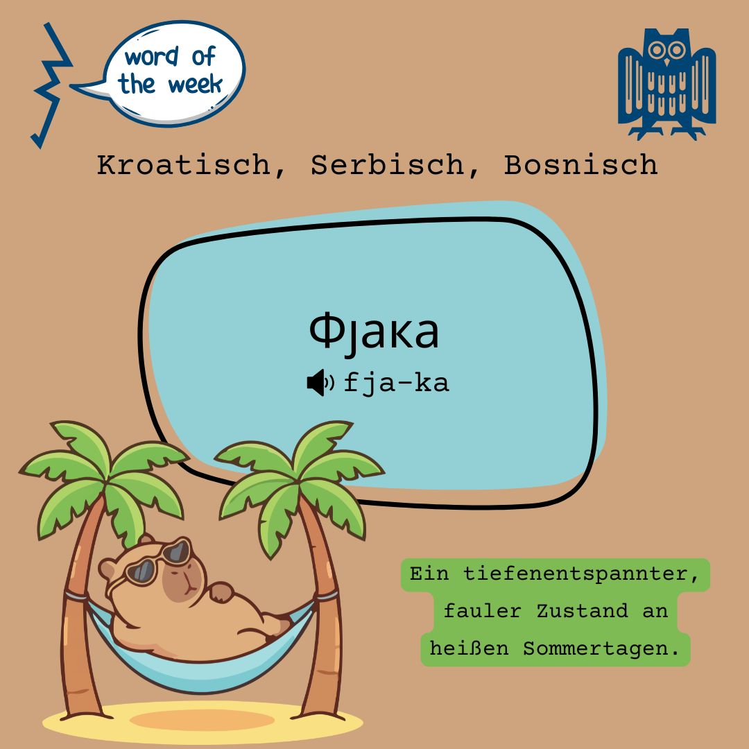 Word of the week: Kroatisch, Serbisch, Bosnisch