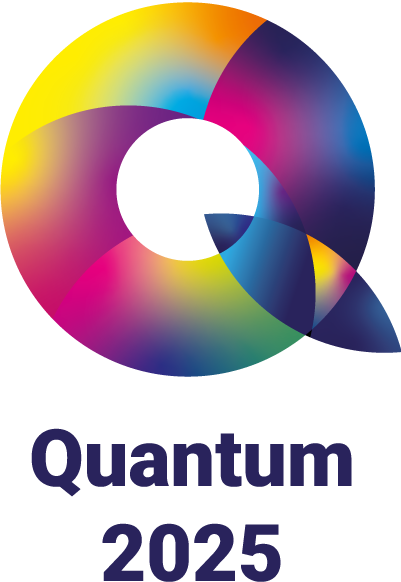Logo des Quantenjahrs 2025