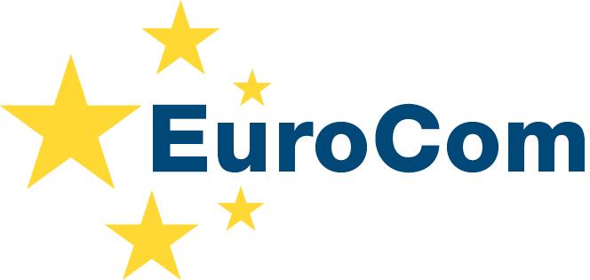 Zu sehen ist das EuroCom-Logo.