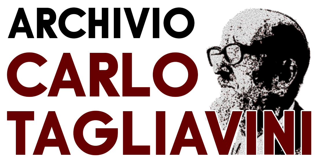 Zu sehen ist das Logo des Archivs Tagliavini.