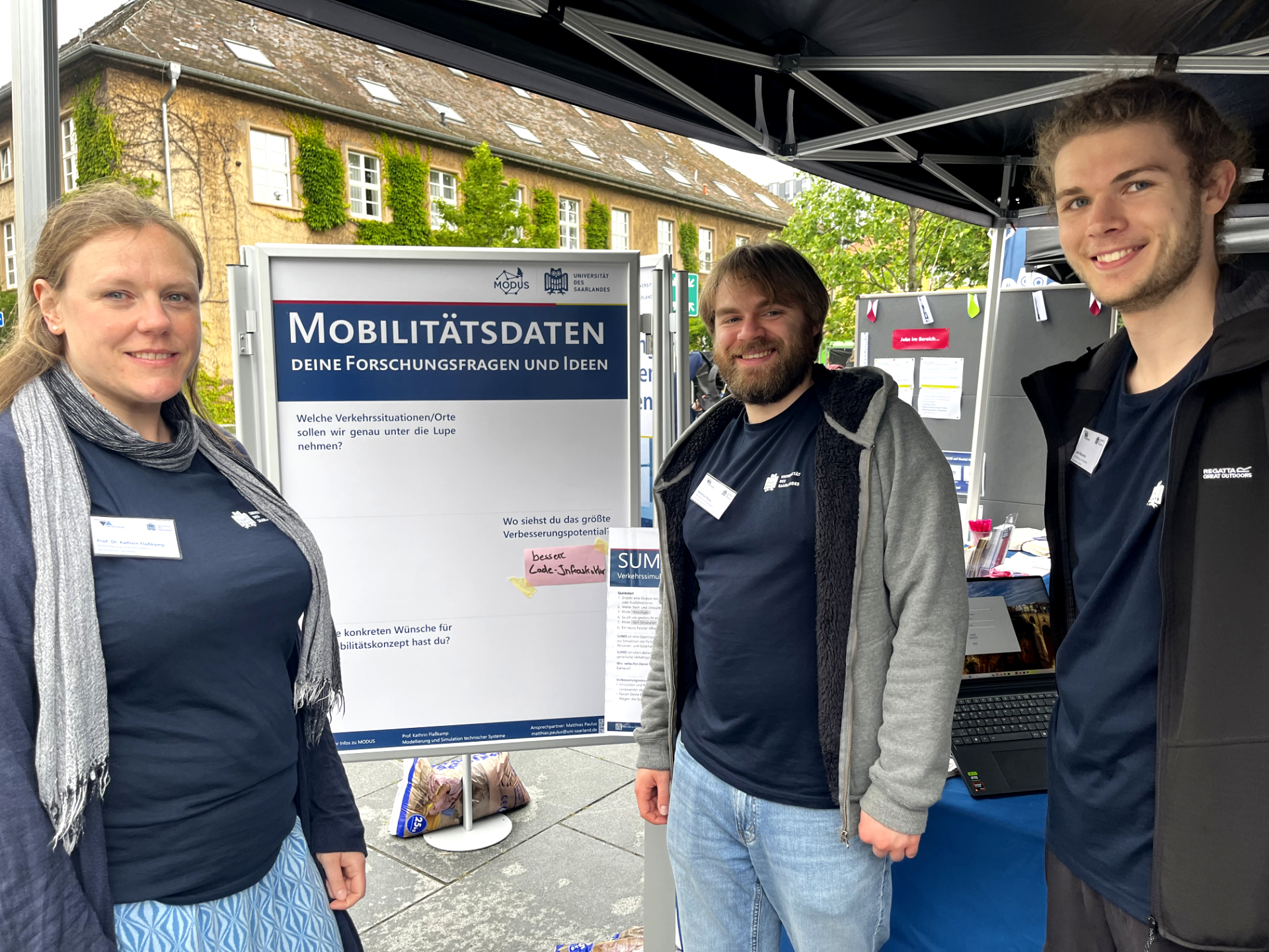 Projektteam Forschungsprojekt MODUS