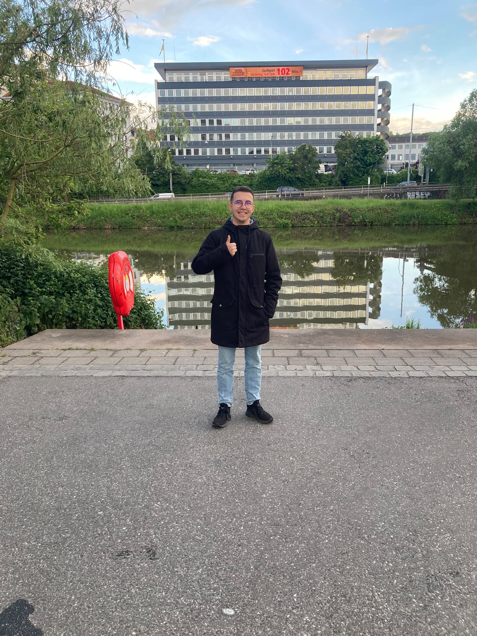 Das FSR Mitglied Nico Schug