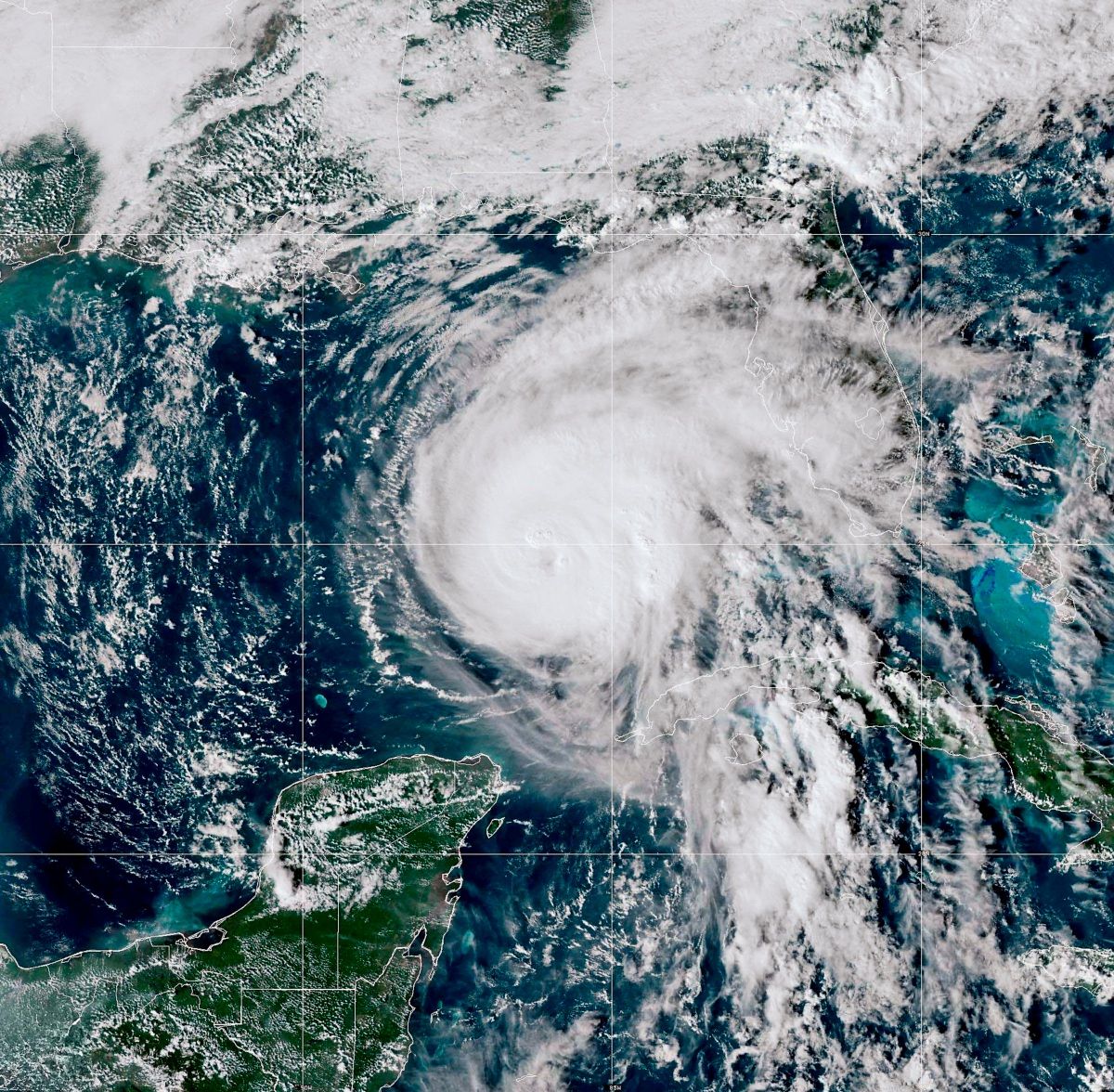 Satellitenbild von Hurrikan Rafael im November 2024