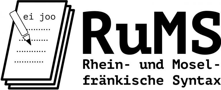 Logo des Projekts Rhein- und Moselfränkische Syntax