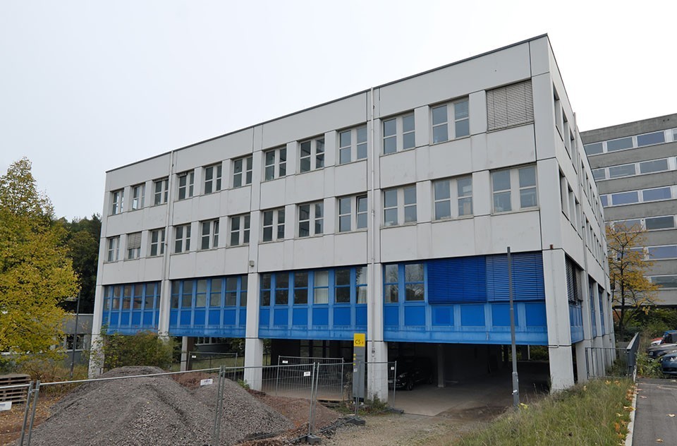 Gebäude C5 4 der Universität des Saarlandes