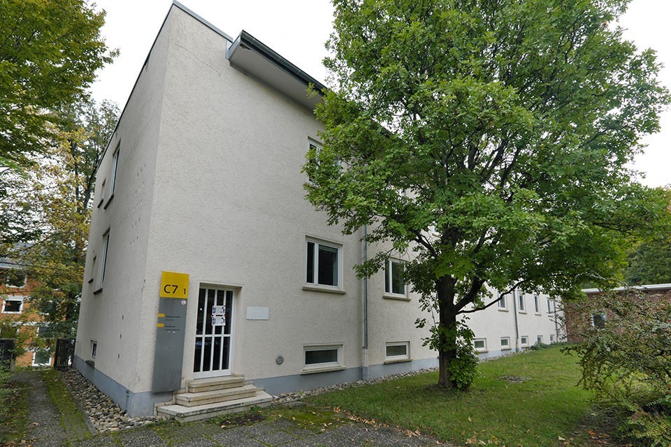 Gebäude C7 1 der Universität des Saarlandes