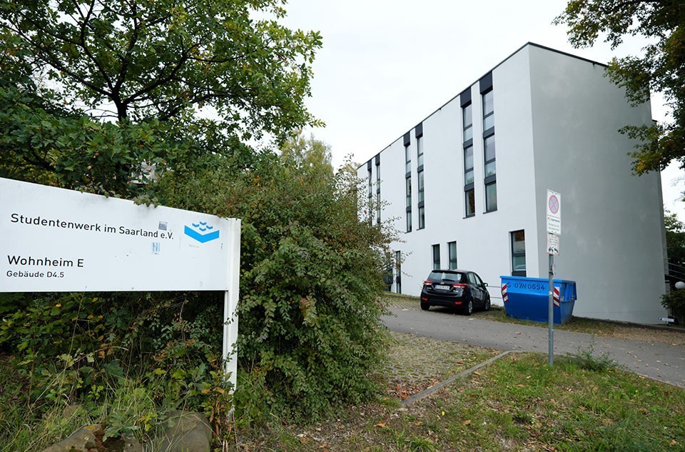 Gebäude D4 5 der Universität des Saarlandes