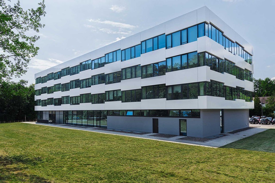 Cispa Gebäude an der Universität des Saarlandes