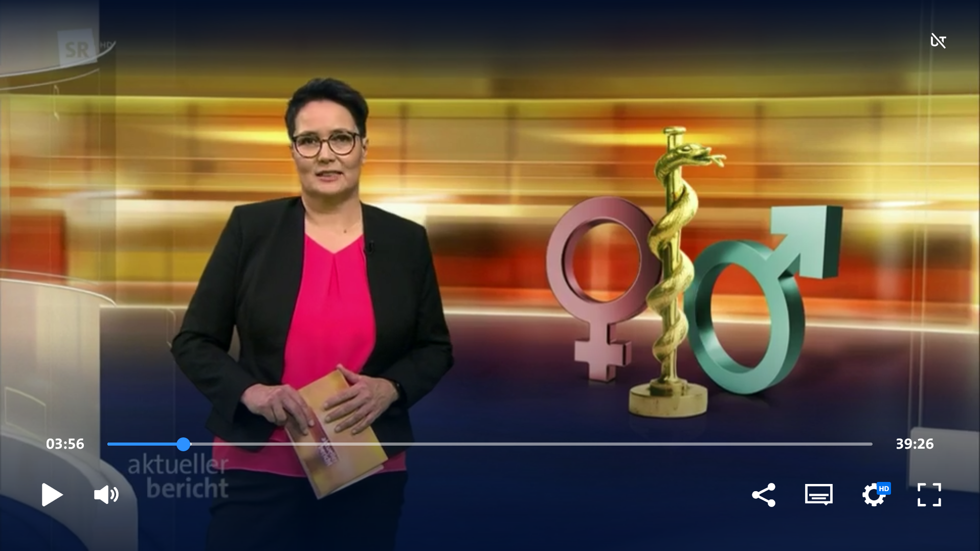 Screenshot aus dem Video des "aktuellen berichts" vom 20. März 2024