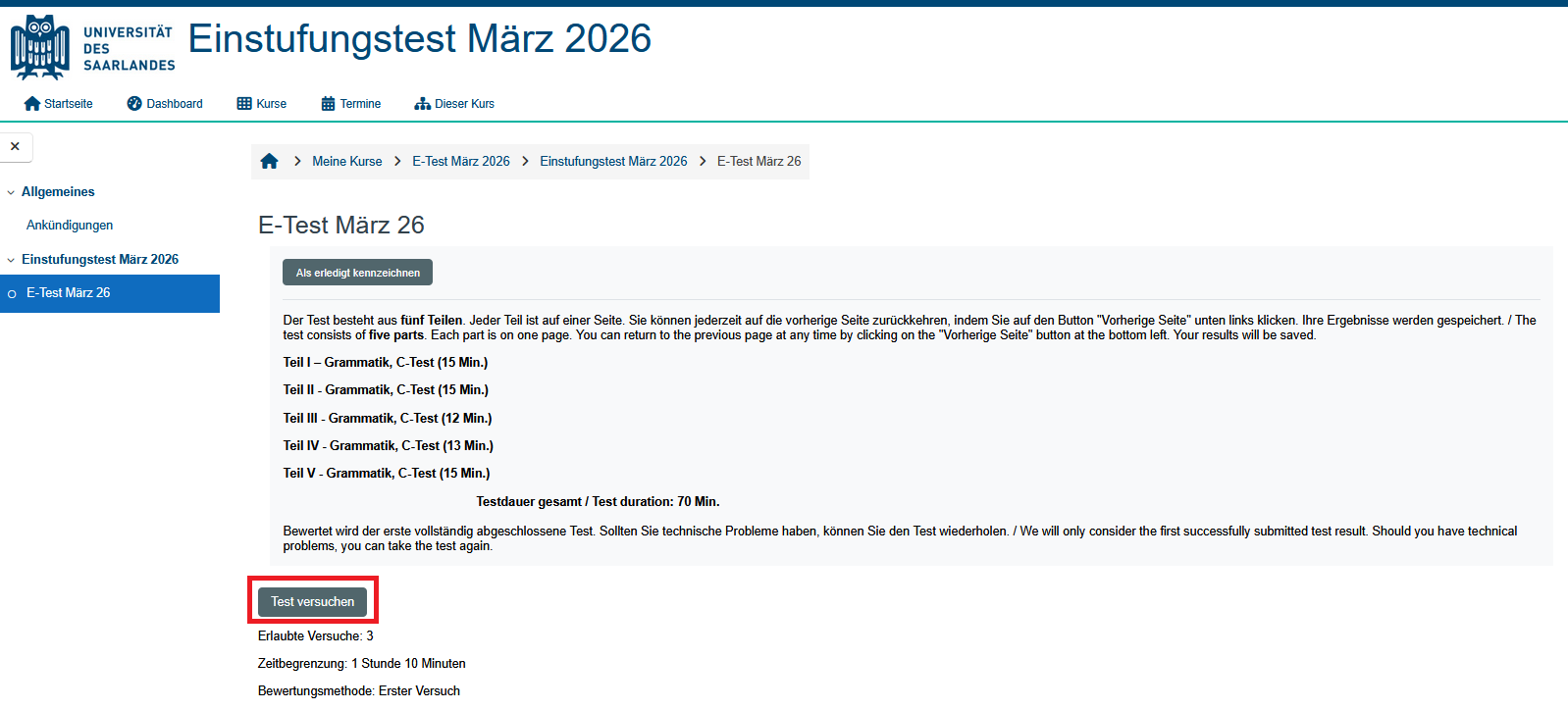 Screenshot zur Schritt-für-Schritt-Anleitung gemäß Texterläuterungen