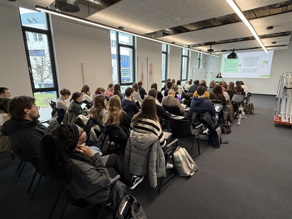 Foto während Gastvortrag