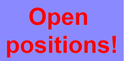 Open Positions Advertisement