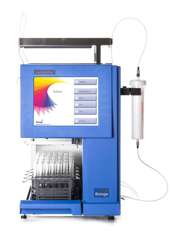 Abbildung des modernen Flash-Chromatographie-Systems Biotage Isolera™ One.
