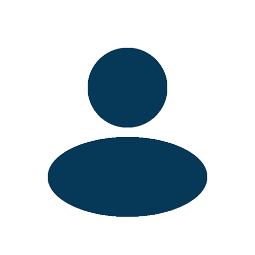 Das Bild zeigt eine symbolische Silhoutte einer Person.