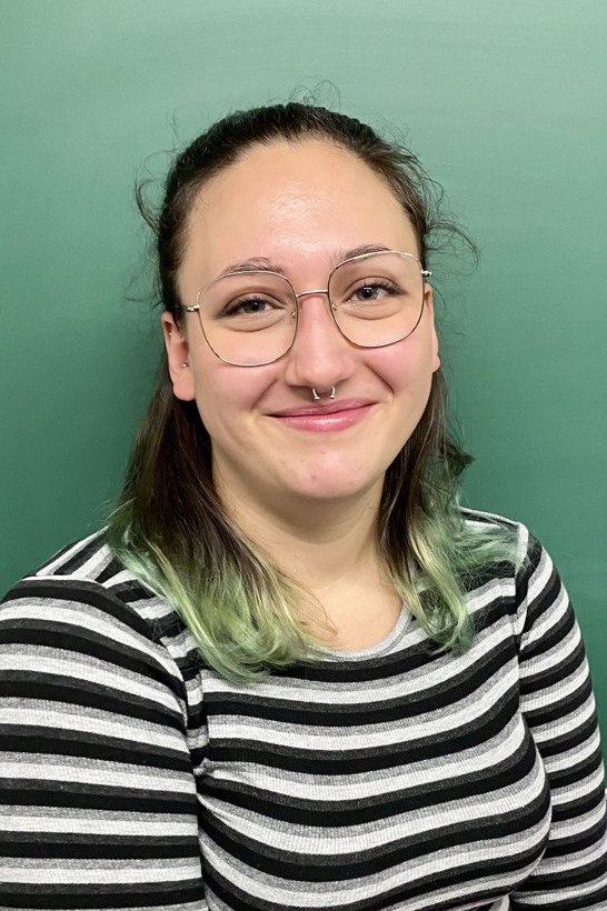 Studentische Mitarbeiterin des Service Massenspektrometrie, Elisa Oliveri
