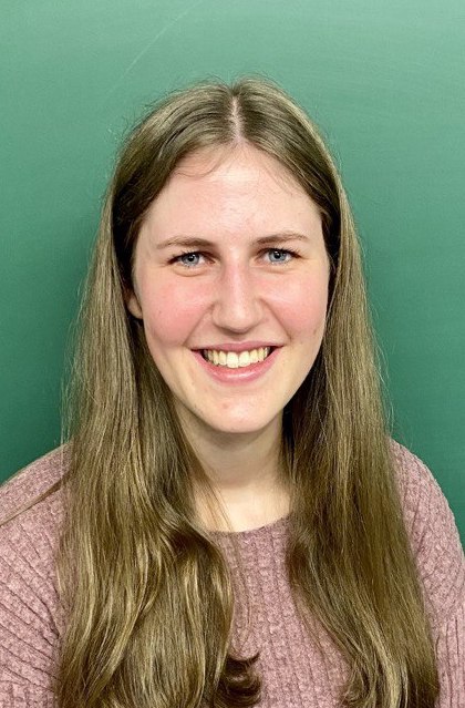 Studentische Mitarbeiterin der Massenspektrometrie, Michelle Langenfeld