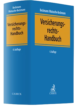 eine Abbildung des gedruckten Handbuchs für Versicherungsrecht