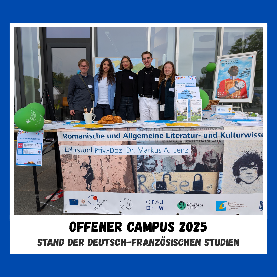 Bild vom Stand der Deutsch-französischen Studien beim "Offenen Campus"