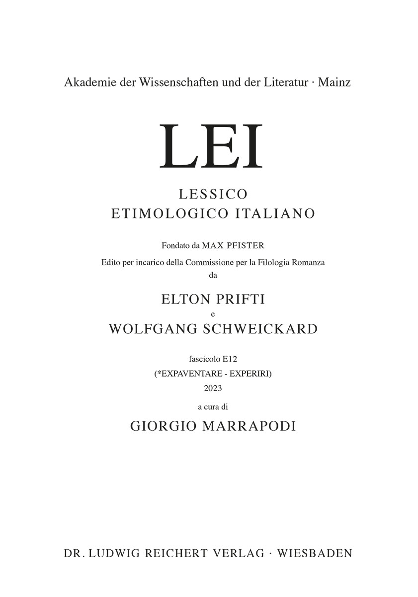 Titelseite LEI E12
