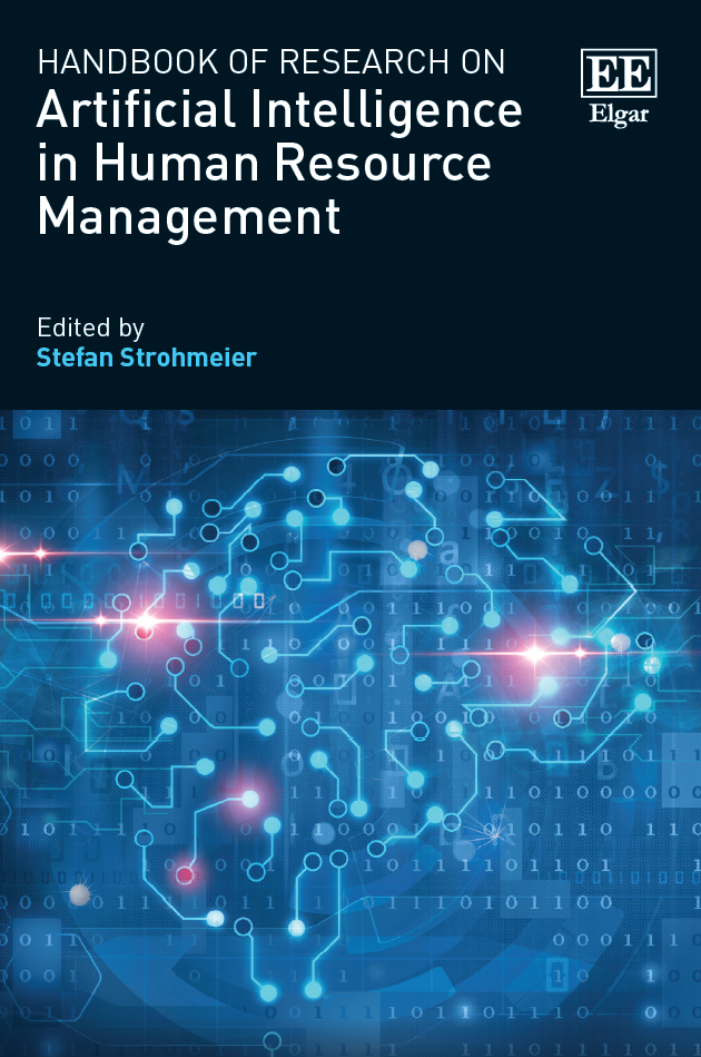 Cover Prof. Strohmeier Handbook of Research on AI in HRM 2022