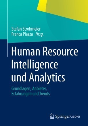 Cover Buch Strohmeier, Piazza Human Resource Intelligence und Analytics