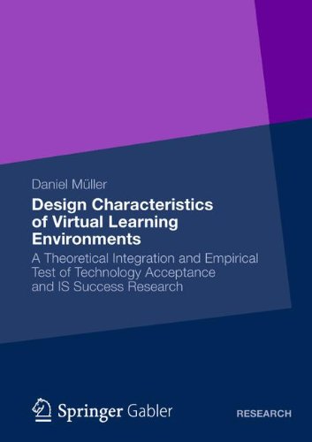 Cover Müller, D.: Design Characteristics of Virtual Learning Environments