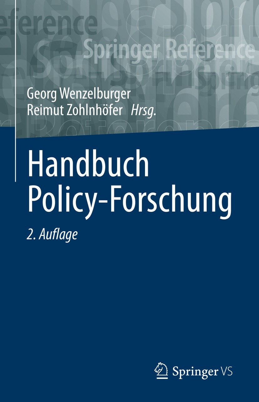 Titelseite Handbuch Policy-Forschung, 2. Auflage