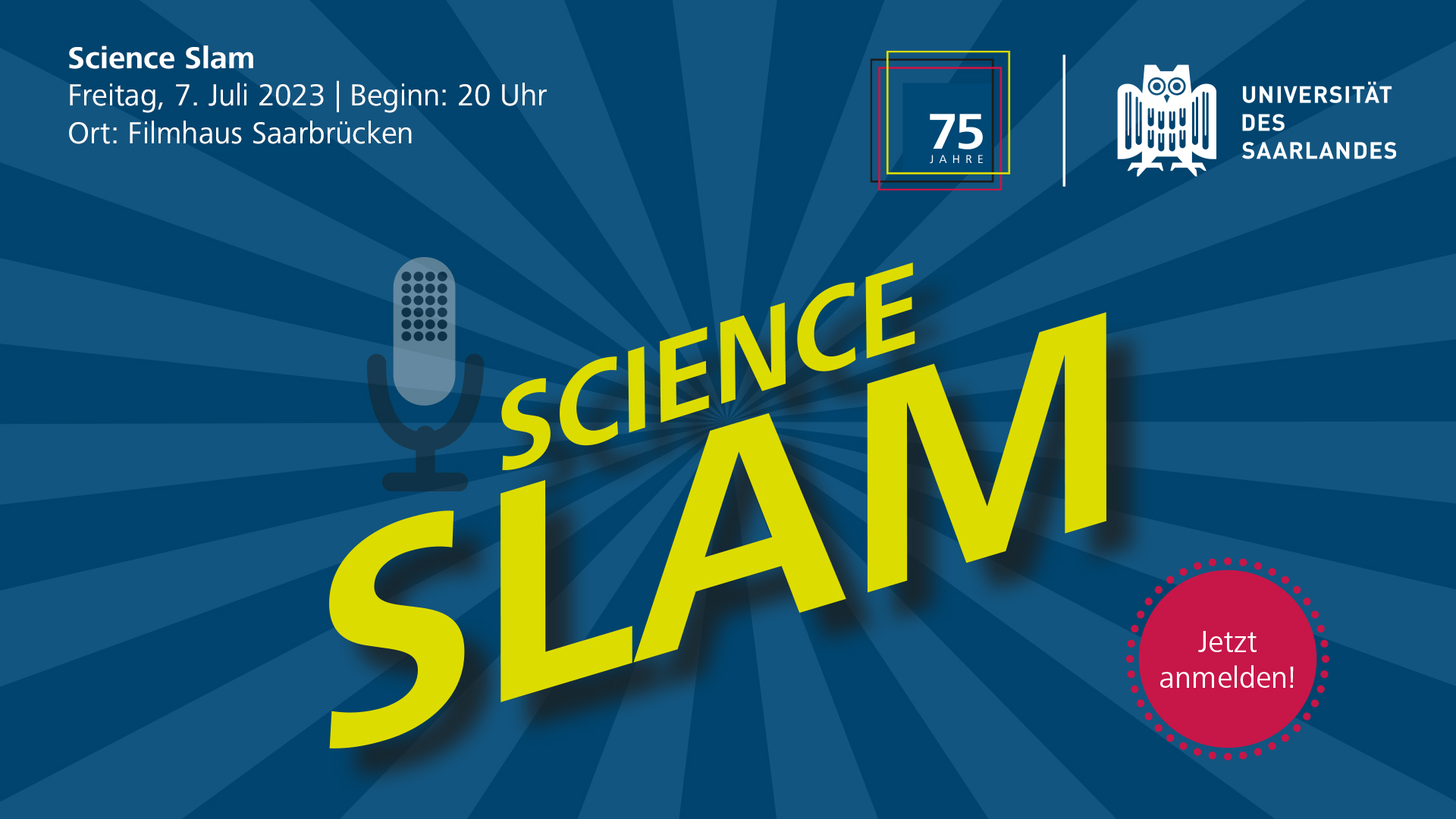 Science Slam 2023 Postcard