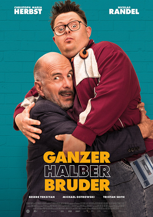 Filmplakat zum Film "Ganzer halber Bruder"
