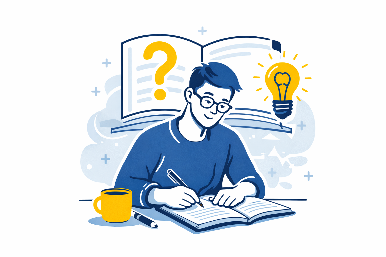 Unterstützungsangebot Illustration