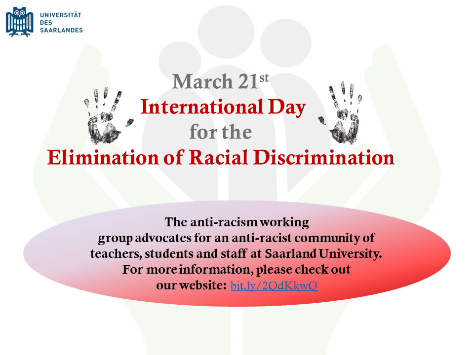 [Translate to franzoesisch:] International Day for the Elimination of Racial Discrimination